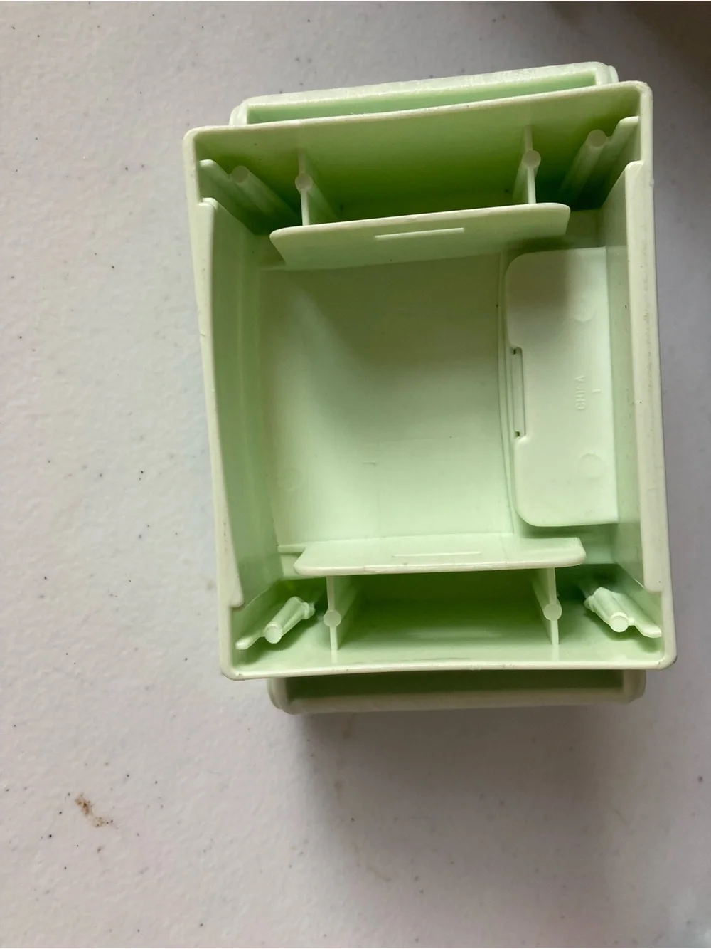 Mattel Barbie Mint Green Mini Textured Armchair Fashion Doll Furniture 2005